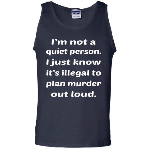 Image of Not A Quiet Person Tank Top