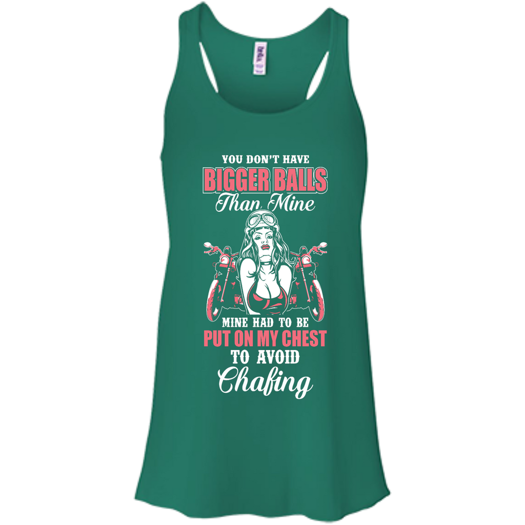 Bigger Balls Flowy Racerback Tank