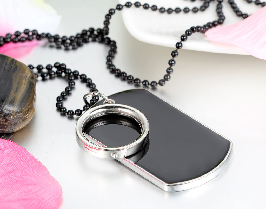 Stainless Steel Ring Dog Tag