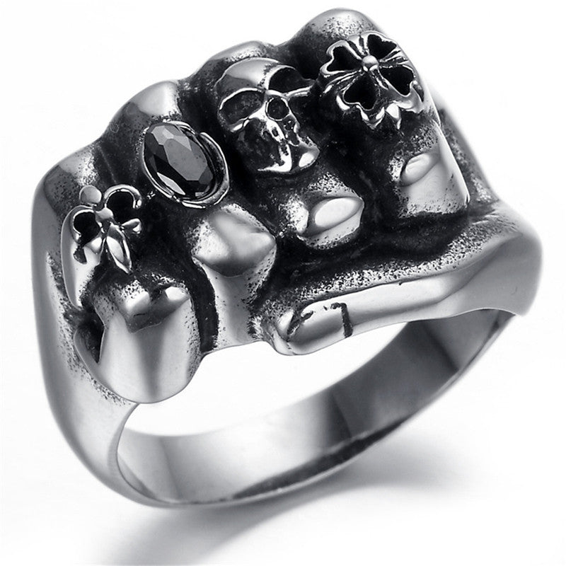 Stainless Steel Knuckle Ring