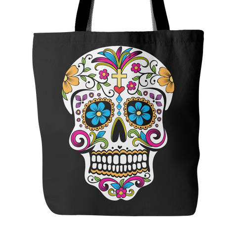 Image of Cross Sugar Skulls Tote