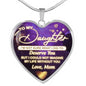 Deserve You - To My Daughter Necklace - Mom
