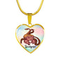 Beautiful Scorpio Heart Necklace