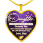 Deserve You - To My Daughter Necklace