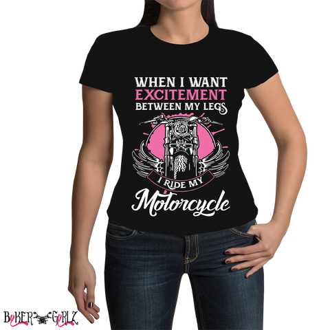 Image of Ladies' Between My Legs T-Shirt