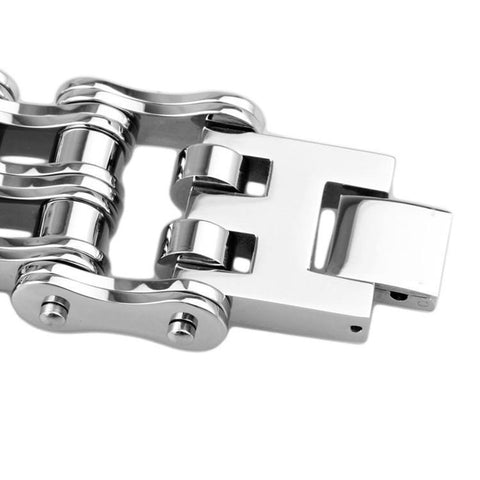 Image of Bracelets - Double Layer Motorcycle Chain Link Bracelet