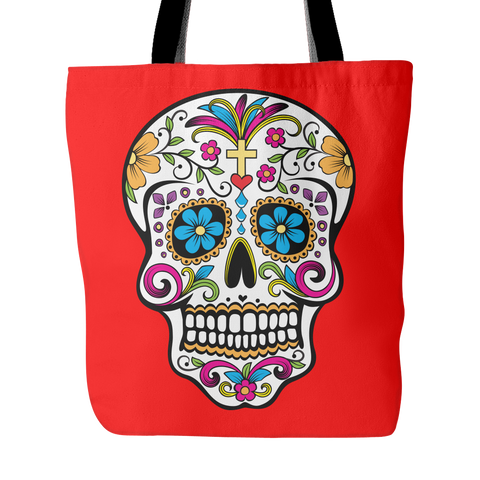 Image of Cross Sugar Skulls Tote