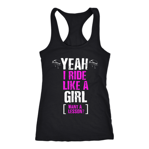 Image of Women's Want A Lesson Racerback Tank