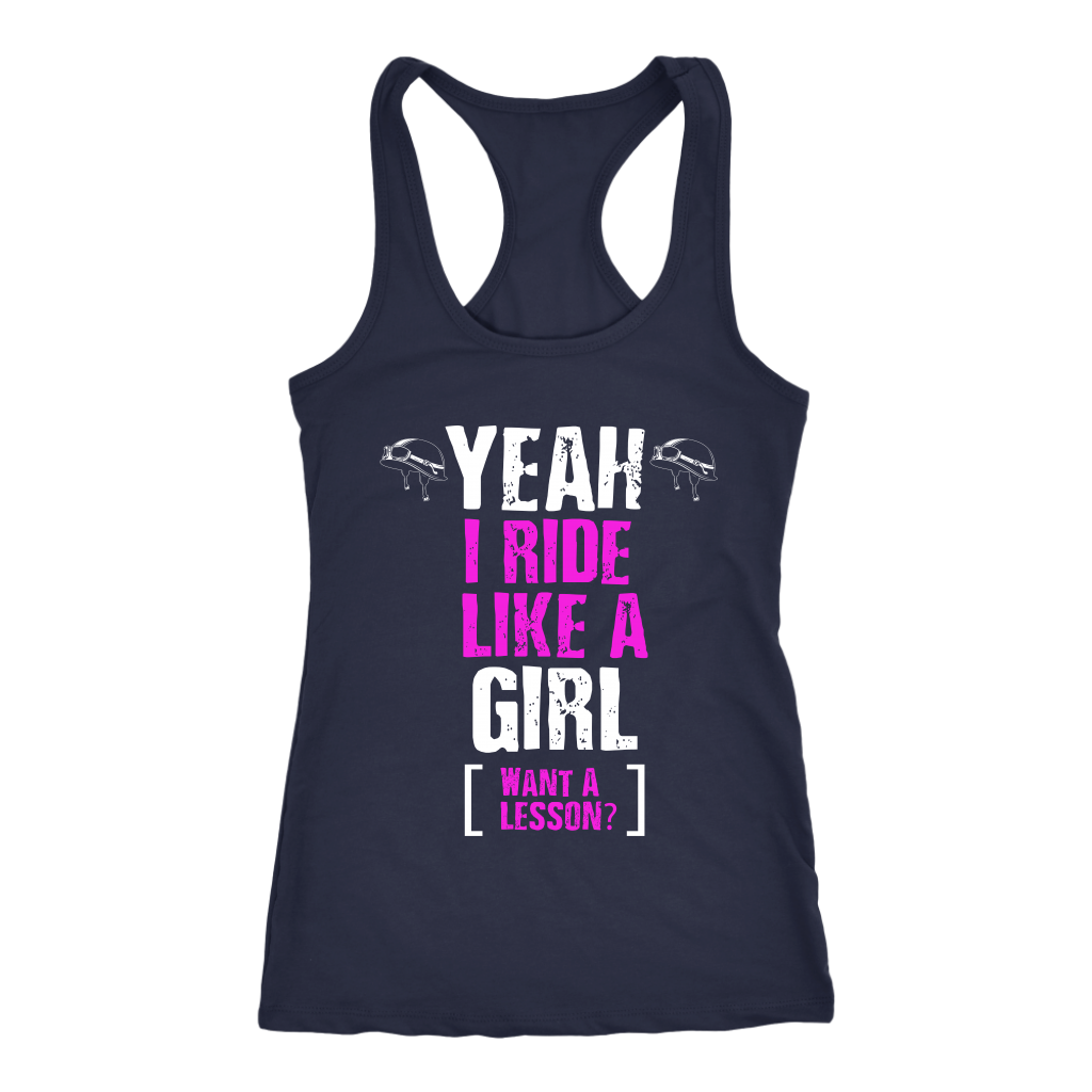 Women's Want A Lesson Racerback Tank
