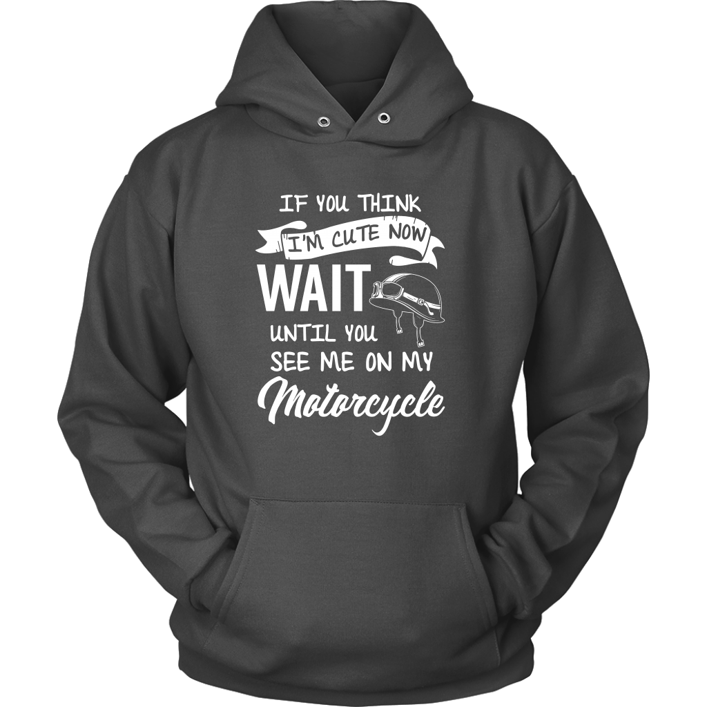 See Me On My Motorcycle Hoodie