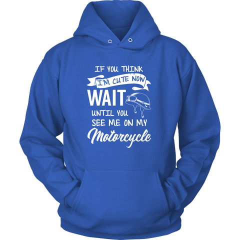 Image of See Me On My Motorcycle Hoodie