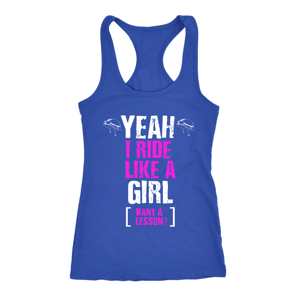 Women's Want A Lesson Racerback Tank