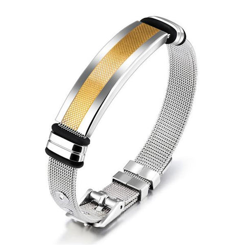Image of Stainless Steel Mesh Bracelets