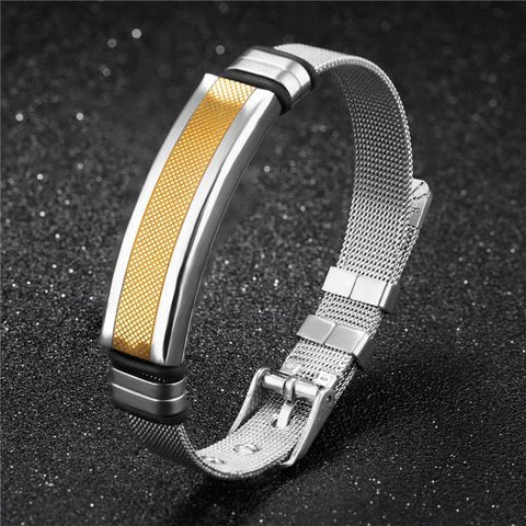 Image of Stainless Steel Mesh Bracelets