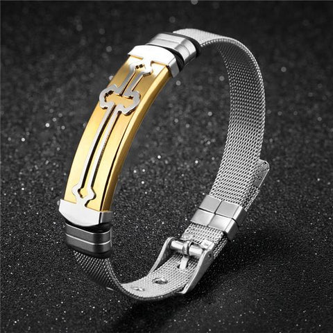 Image of Stainless Steel Mesh Bracelets