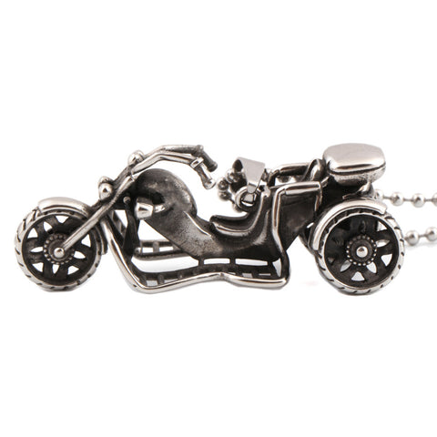 Image of Stainless Steel Trike Necklace Set