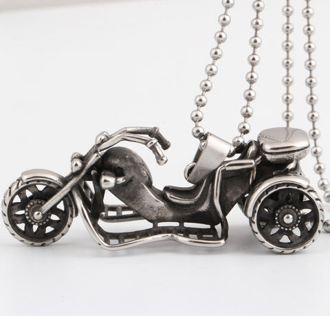 Image of Stainless Steel Trike Necklace Set