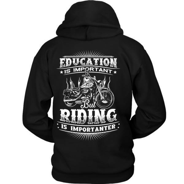 T-shirt - RIDING IS IMPORTANTER