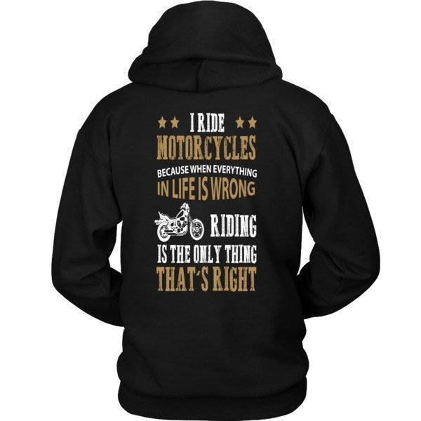 T-shirt - RIDING IS RIGHT