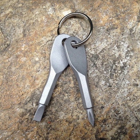 Image of Stainless Steel Screwdriver Keychain