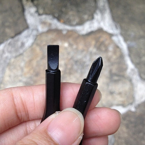 Image of Stainless Steel Screwdriver Keychain