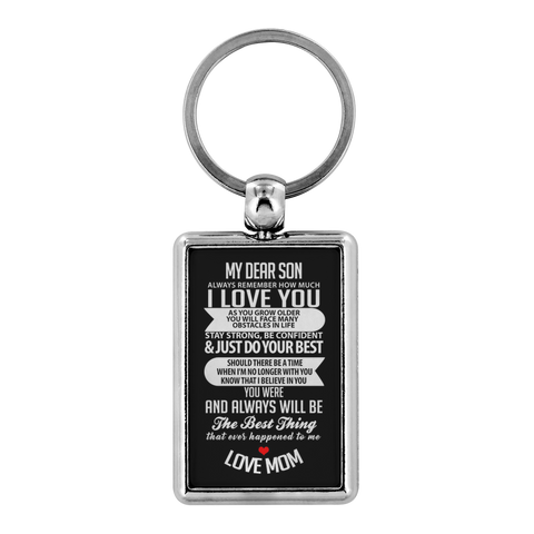 Image of My Dear Son Keychain