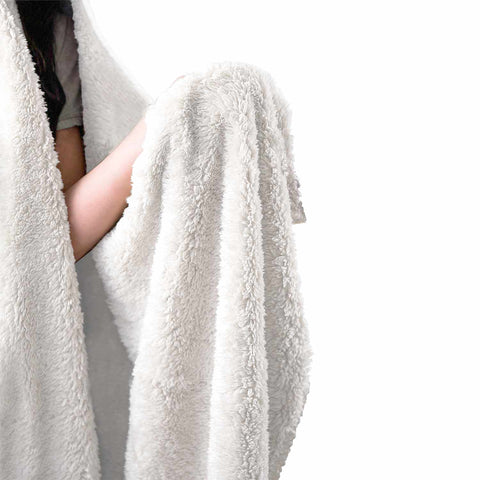 Image of Moon Wolf Hooded Blanket - (One Blanket)