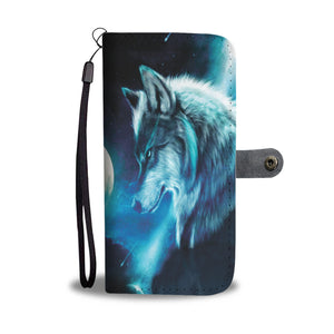 Moon Wolf Cellphone Wallet 2