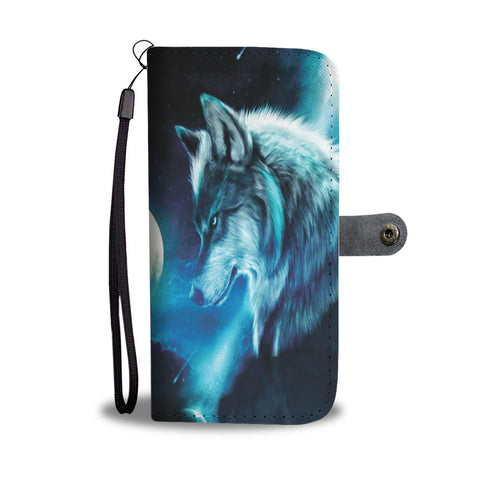 Image of Moon Wolf Cellphone Wallet 2