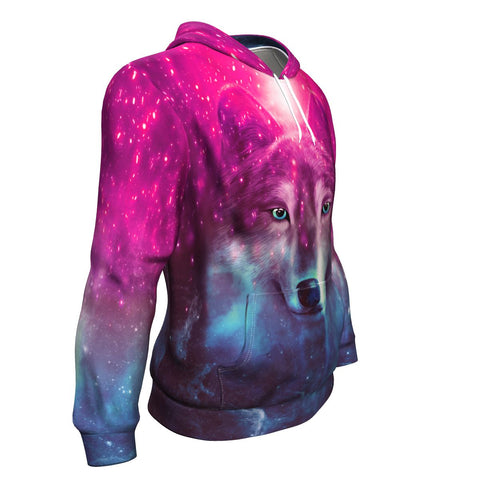 Image of Pink She Wolf Hoodie