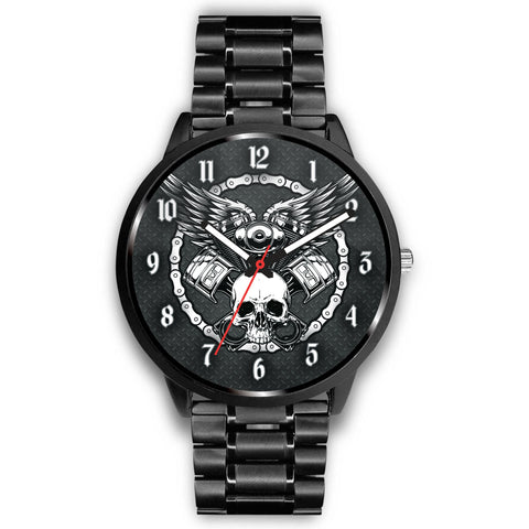 Skull and Pistons Watch