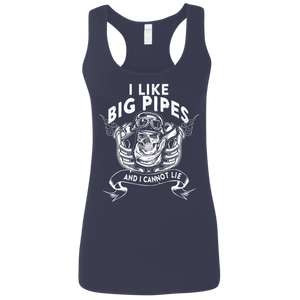 Ladies' I Like Big Pipes Softstyle Racerback Tank