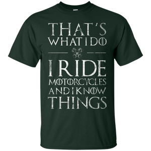 Ride and Know Things T-Shirt