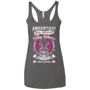 Ladies' 8th Day Fine Strap Racerback Tank