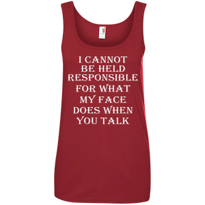 Held Responsible Ladies Tank Top
