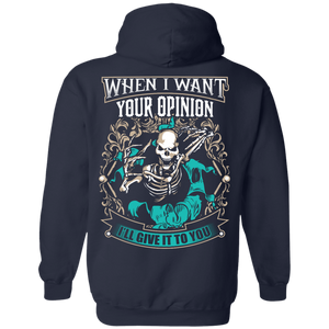 Want Your Opinion Hoodie