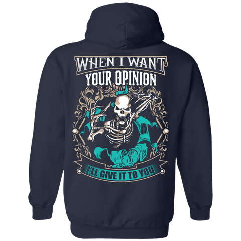 Image of Want Your Opinion Hoodie