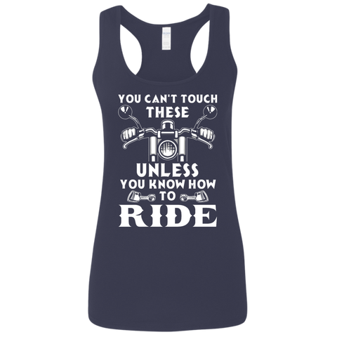Image of Ladies' Touch These Softstyle Racerback Tank