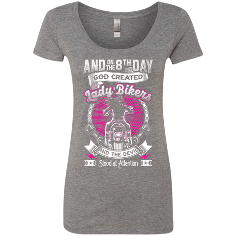 Image of Ladies' 8th Day Scoop Neck Shirt