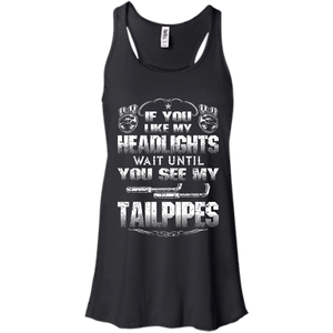 My Headlights Flowy Racerback Tank