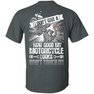 Don't Touch My Motorcycle Shirt