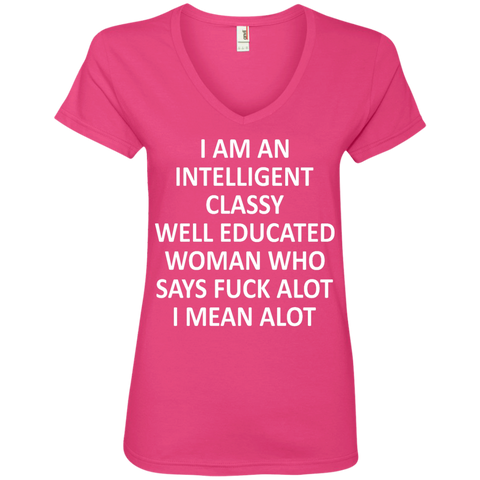 Image of Intelligent Woman V-Neck