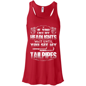 My Headlights Flowy Racerback Tank