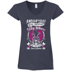 Ladies' 8th Day V-Neck Shirt