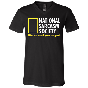 National Sarcasm Society V-Neck
