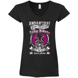 Ladies' 8th Day V-Neck Shirt