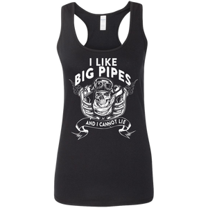 Ladies' I Like Big Pipes Softstyle Racerback Tank