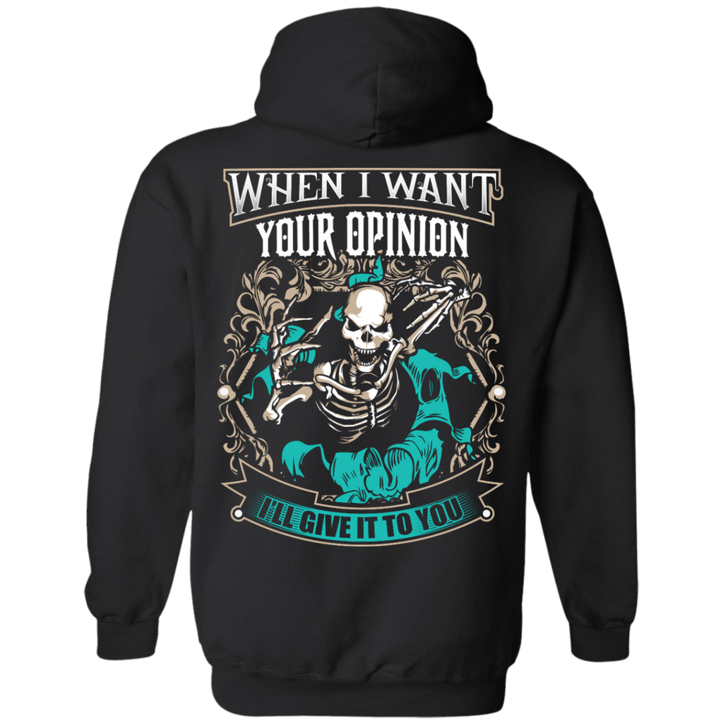 Want Your Opinion Hoodie