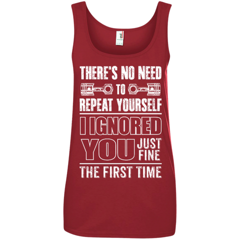 Image of Ladies' Ignored You Fine Tank Top