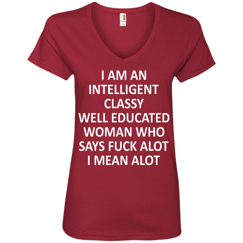 Image of Intelligent Woman V-Neck